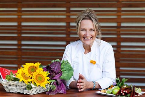 Samantha Gowing at the Sample Food Festival Byron Bay