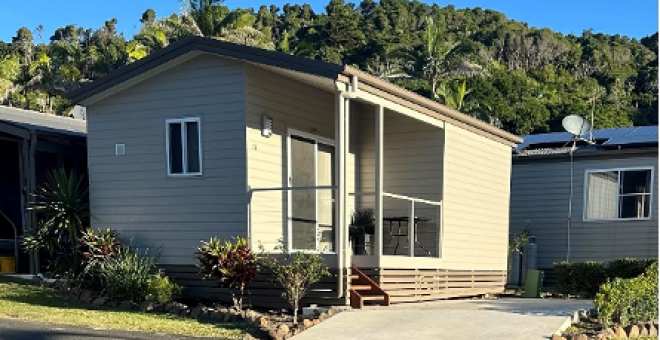 1 Bedroom Beach Cabins A and B Class