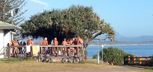 Swimmers-on-deck