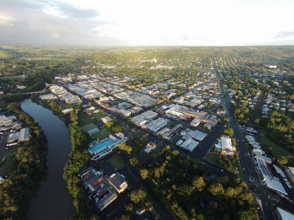 Lismore Aerial View