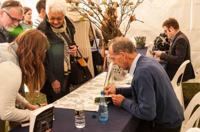 Courtesy of https://www.facebook.com/bbwritersfestival (2014 festival)