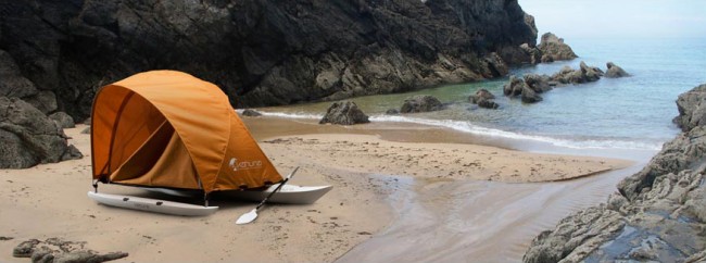 Cool camping gear - futuristic tents