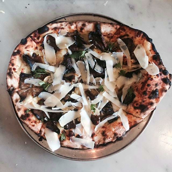 Pizza at Milk and Honey 