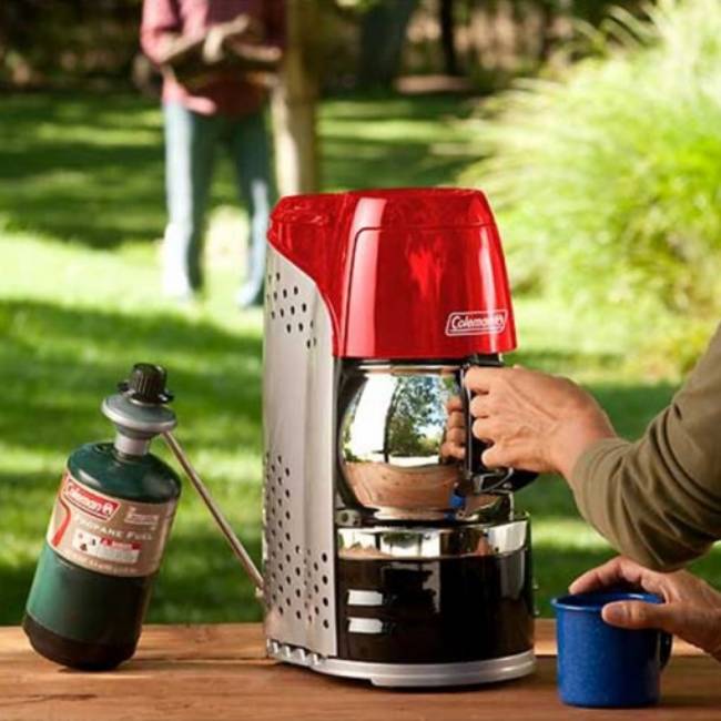 Coleman Camping Coffee Maker  Camping coffee maker, Camping coffee, Coffee  maker