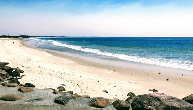 Blue sea, beach outdoor