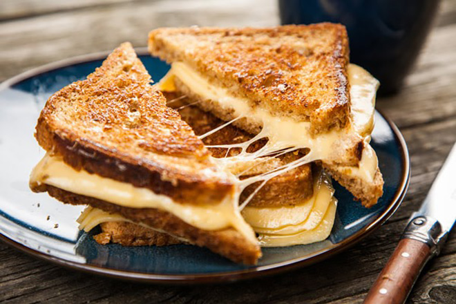 Cheese Toasty Camping Sandwich